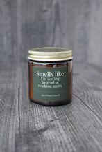 Load image into Gallery viewer, Hand-poured Coconut Soy Wax Candles For Quilters: 9 Oz Winter Forest | Smells like I'm sewing instead of working again.