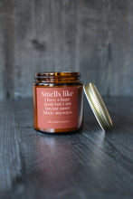 Load image into Gallery viewer, Hand-poured Coconut Soy Wax Candles For Quilters: 9 Oz Sage & Cypress | Smells like I can buy more fabric if I want to.