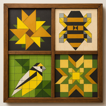 Load image into Gallery viewer, 👉August 9th👈 Paint your Block Welcome Barn Quilt @ 🪡Plain Jane's & Co🪡