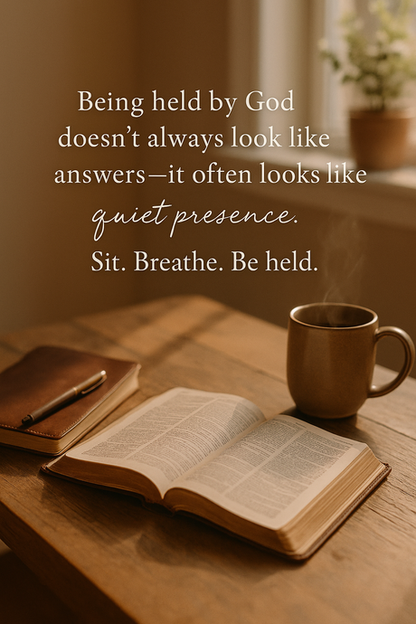 When the Noise Fades: Listening for the Gentle Whisper of God