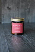 Load image into Gallery viewer, Hand-poured Coconut Soy Wax Candles For Quilters: 4 Oz Blackberry Vanilla | Smells like I'm sewing instead of cleaning again.
