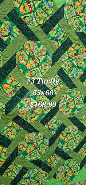 Turtle themed kits quilt