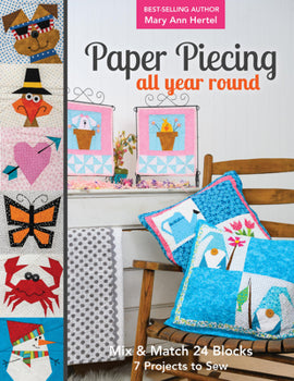 Paper Piecing all year round by Mary Hertel