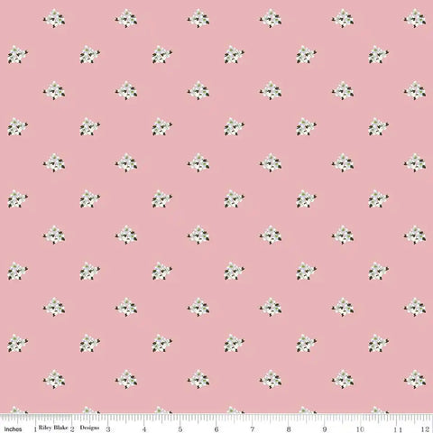 Bellissimo Gardens - Ditsy Floral - Pink - My Mind's Eye with Riley Blake Designs