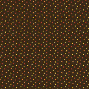 Awesome Autumn - Dots - Raisin - Sandy Gervais with Riley Blake Designs