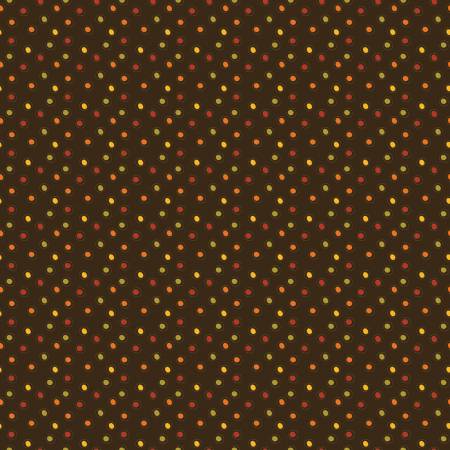 Awesome Autumn - Dots - Raisin - Sandy Gervais with Riley Blake Designs