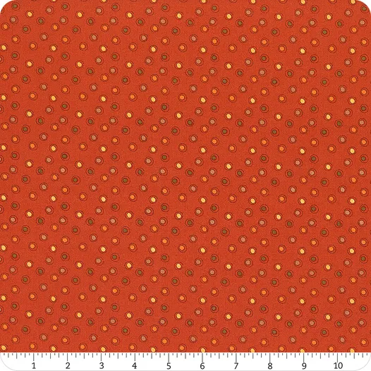 Awesome Autumn - Dots - Red - Sandy Gervais with Riley Blake Designs