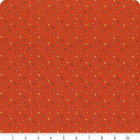 Awesome Autumn - Dots - Red - Sandy Gervais with Riley Blake Designs