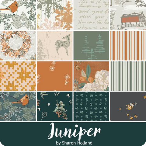 Fabric Wonders - Juniper - 16 Fat Quarters Designed by Sharon Holland for Art Gallery Fabric