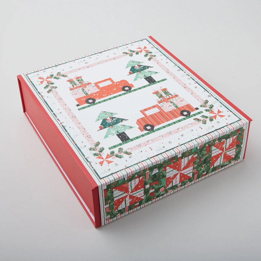 Vintage Christmas Quilt Kit - Erica Made with a Riley Blake Designs