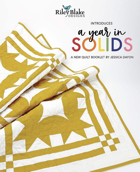 Book - A Year in Solids - Jessica Dayton with Riley Blake Designs