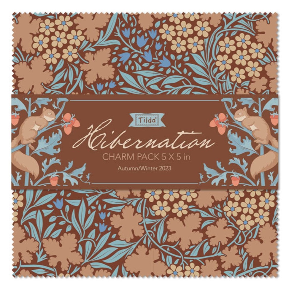 Hibernation Charm Pack - Autumn/Winter 2023 - Tone Finnanger with Tilda