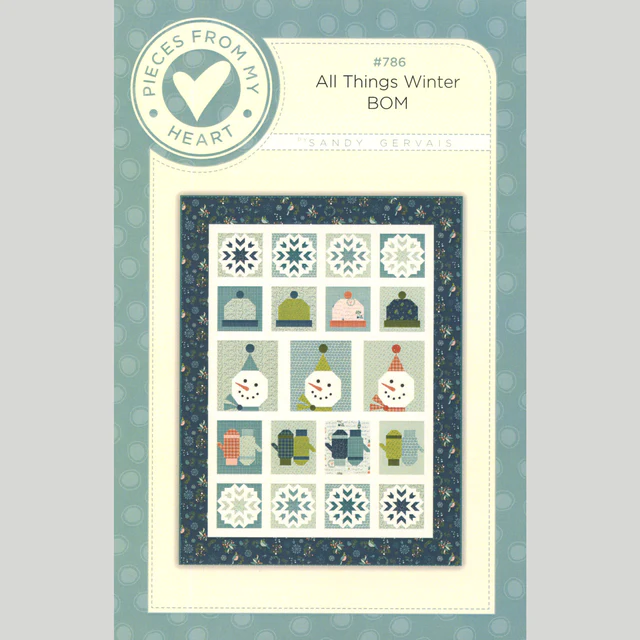 Pieces from my Heart - All Things Winter - Sandy Gervais - Quilt Pattern
