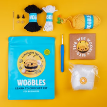 Craft Kit - Woobles - Cornelius the Bee Beginner Crochet Kit