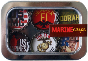 Marine Corps Magnets - Handmade & Eco-friendly decor