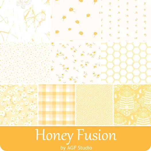 Honey Fusion 10 Fat Quarters designed by Art Gallery Fabric