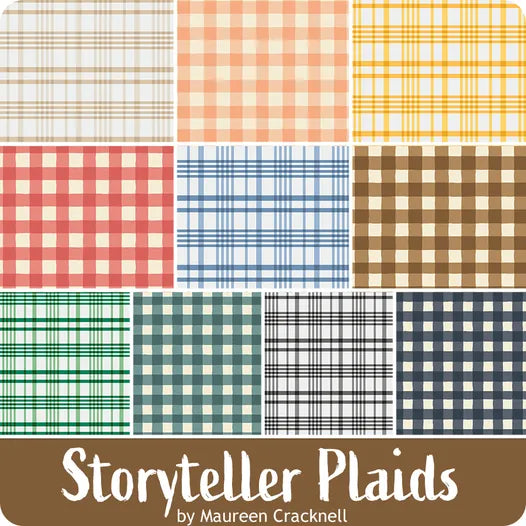 Wonders from Storyteller Plaids 11 FQs designed by Maureen Cracknell for AGF