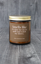 Load image into Gallery viewer, Hand-poured Coconut Soy Wax Candles For Quilters: 9 Oz Blood Orange | Smells like I need to buy more fabric.
