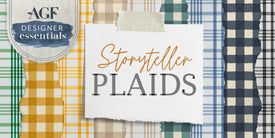 Wonders from Storyteller Plaids 11 FQs designed by Maureen Cracknell for AGF