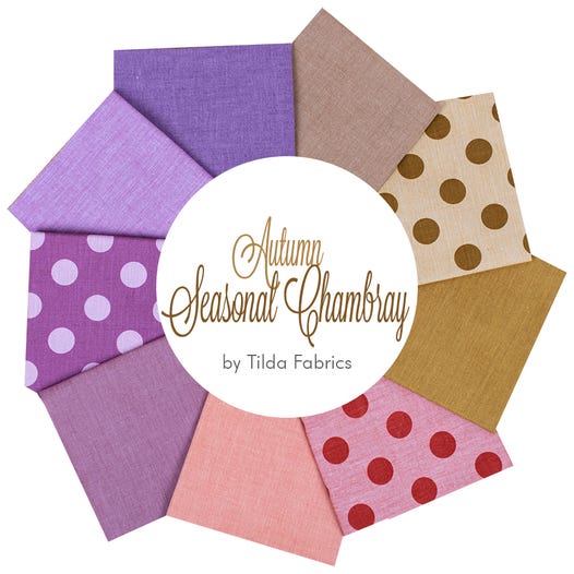 Tilda Creative Memories Chambray FQ bundles