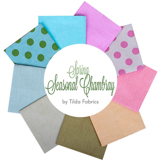 Tilda Creative Memories Chambray FQ bundles