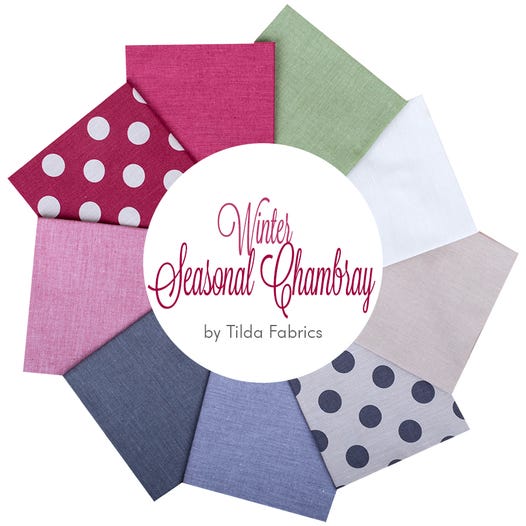 Tilda Creative Memories Chambray FQ bundles