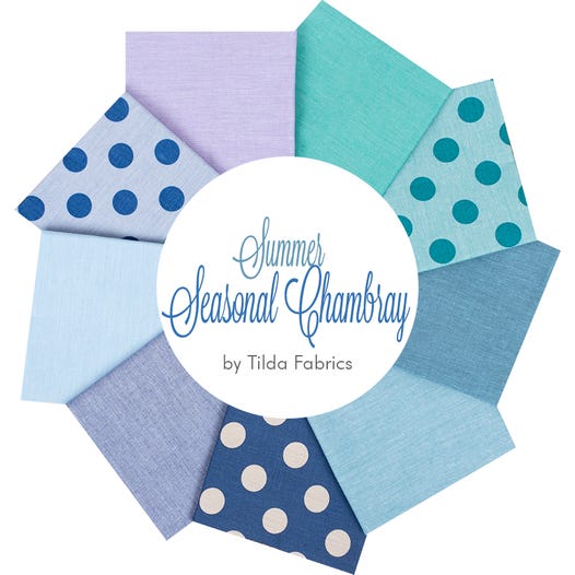 Tilda Creative Memories Chambray FQ bundles