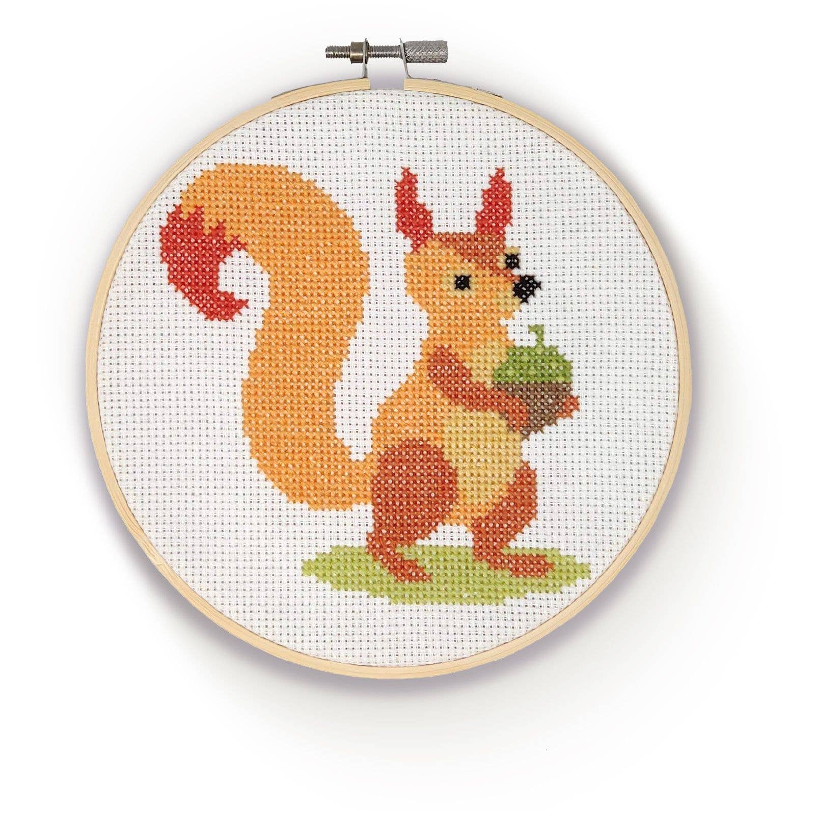 Craft Kit - Squirrel Cross Stitch