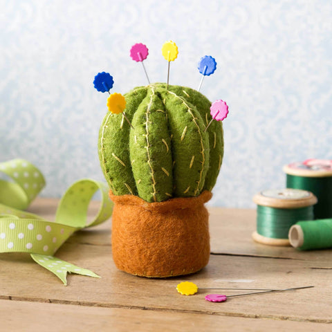 Craft Kit - Cactus Pincushion