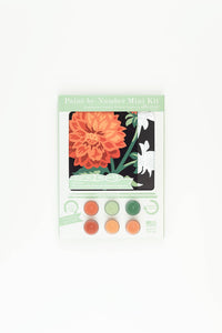 Craft Kit - Dahlias MINI Paint-by-Number