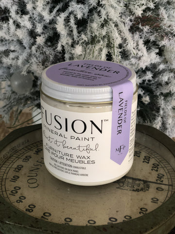 Fusion Mineral Paint - Furniture Wax - Fields of Lavender