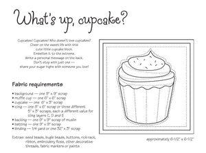 What's Up, Cupcake? FREE Pattern Friday