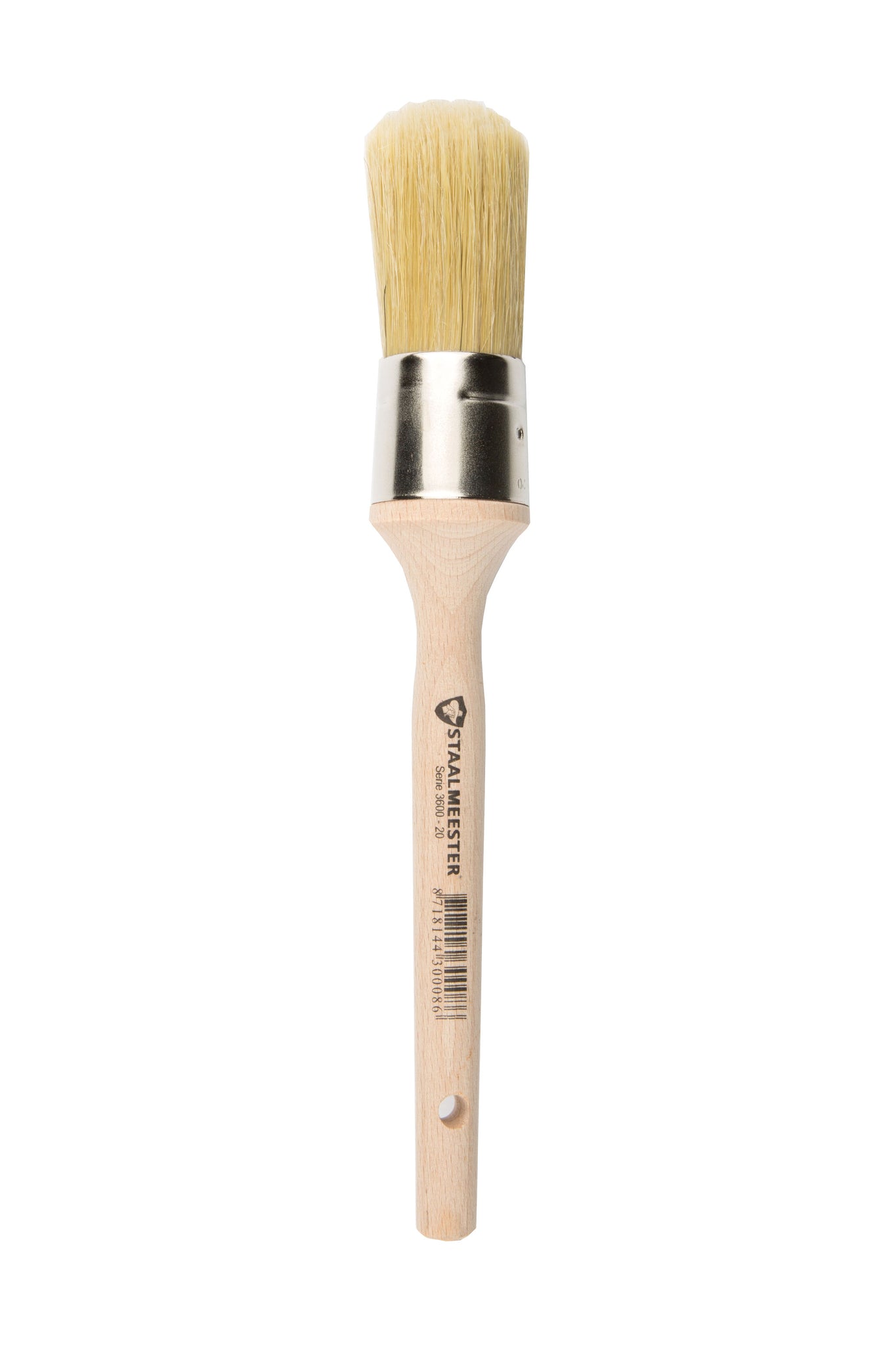 Staalmeester Pro-Hybrid Round Synthetic Brush #18